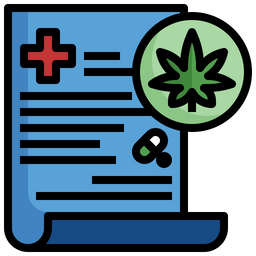 Cannabis Prescription  Icon