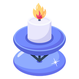 Burning Candle  Icon