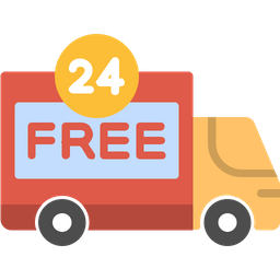 24 Hours Free Service  Icon