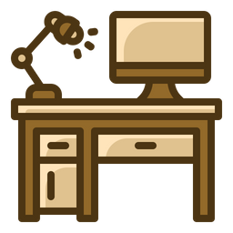 Office Desk  Icon