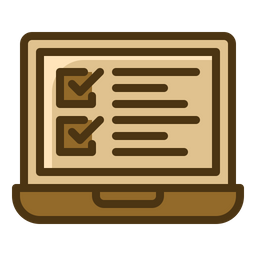 Online Checklist  Icon