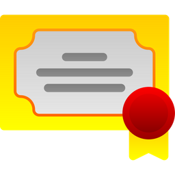 Certificate  Icon