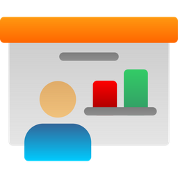 Business presentation  Icon