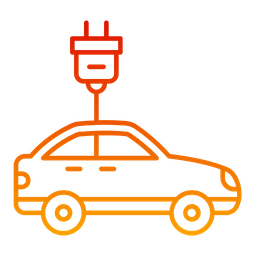 Electric Car  Icon