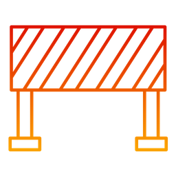 Construction Barrier  Icon