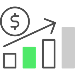 Financial Growth  Icon