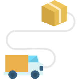 Delivery Route  Icon