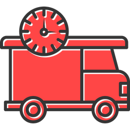 On Time Delivery  Icon