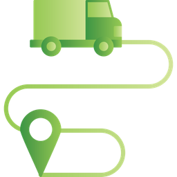 Delivery Path  Icon