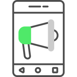 Mobile Advertising  Icon