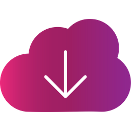 Cloud Download  Icon