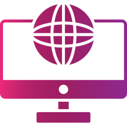 Lcd Globe  Icon