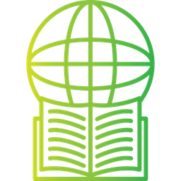 Globe Book  Icon