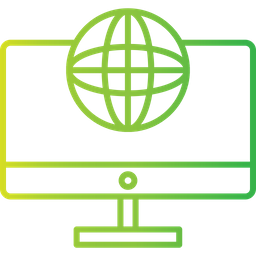 Lcd Globe  Icon