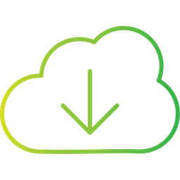 Cloud Download  Icon