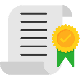 Certificate  Icon