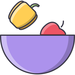 Apple bowl  Icon