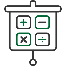 Calculation Presentation  Icon