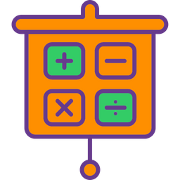 Calculation Presentation  Icon