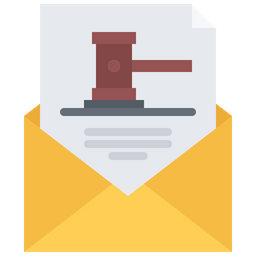 Auction Invitation Letter  Icon