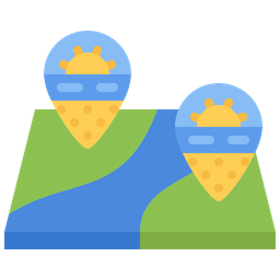 Beach Location  Icon