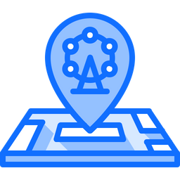 Amusement Park Location  Icon