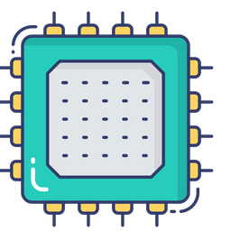 Chip de CPU  Icono