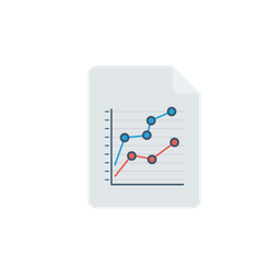 Chart Analysis  Icon