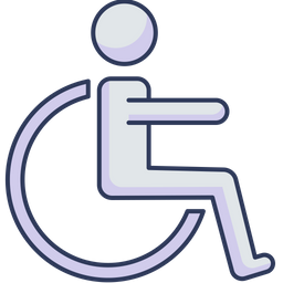 Disable Chair  Icon