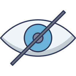 Disable Eye  Icon