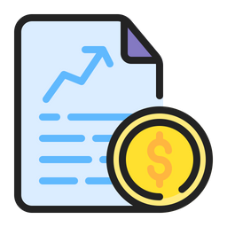 Financial Report  Icon