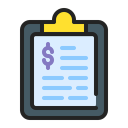 Financial Report  Icon