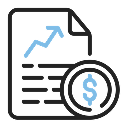 Financial Report  Icon