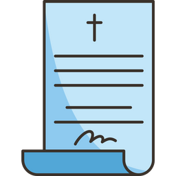 Death Certificate  Icon