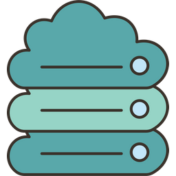 Cloud Database  Icon