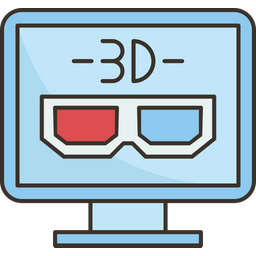 3 D Game  Icon