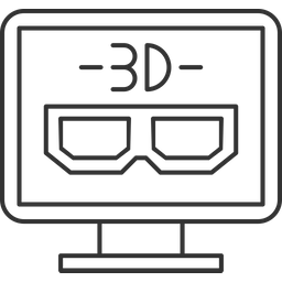 3 D Game  Icon