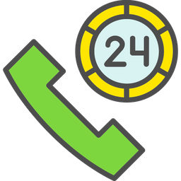 24 Hours Service  Icon