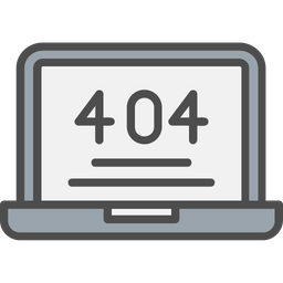 404 Error  Icon