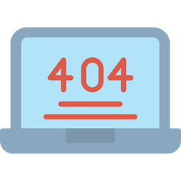 404 Error  Icon