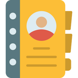 Contact Book  Icon