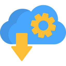 Cloud Download  Icon