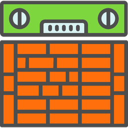 Bricks leveling  Icon