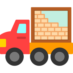 Bricks truck  Icon