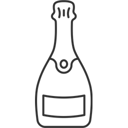 Champagne Bottle  Icon