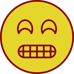 Grimacing Face  Icon