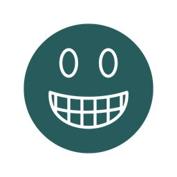 Grinning Face  Icon