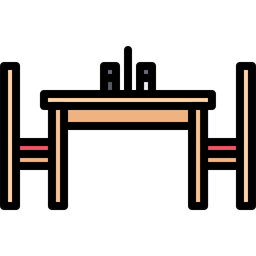 Mesa de café  Ícone