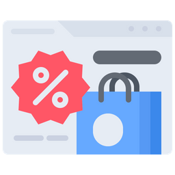 Online Sale  Icon