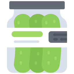 Cucumber Jar  Icon